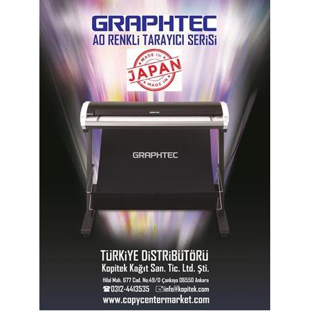GRAPHTEC CSX550 1200dpi A0 TARAYICI 36" PLAN PROJE PAFTA + LAN (STAND HARiÇTiR)